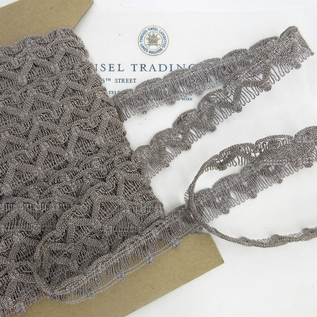 Zig Zag Metallic Trim 3/4"