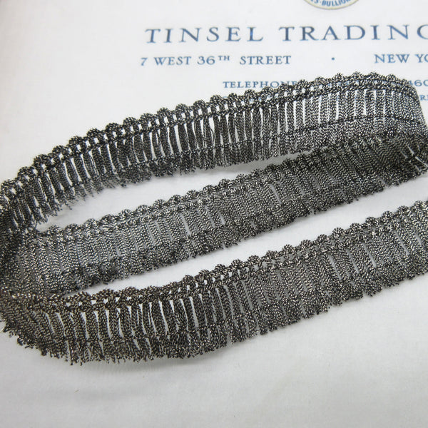 Tiny Metallic Thread Fringe 5/8" - 3 Colors