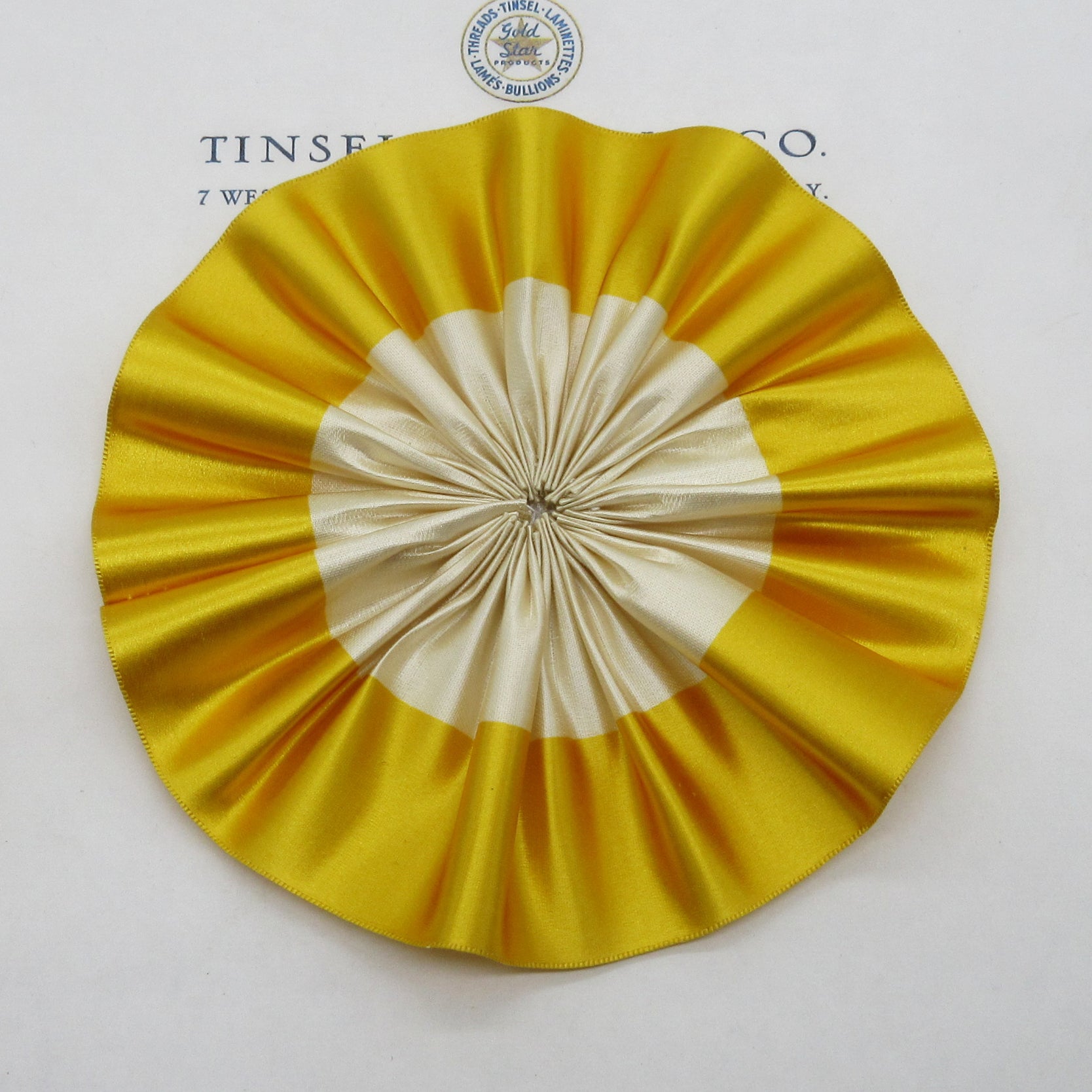 Ribbon Cockades/Rosettes 5"  - Multiple Colors