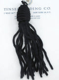 Silk Chenille Navy Blue Tassel