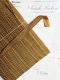 Gold Metallic Tape Trim 5/8"