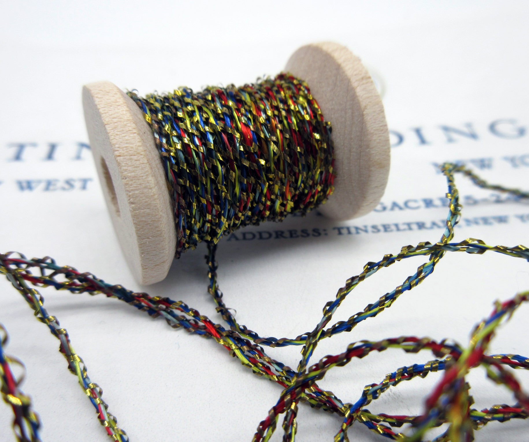 Antique French Metallic Twist 2 ply