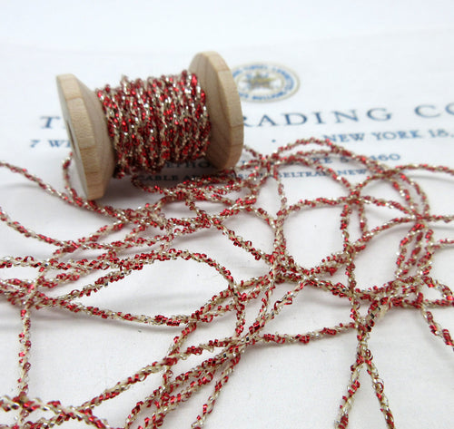Antique French Metallic Twist 2 ply