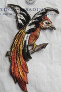 Black/Orange Multi Color Bird