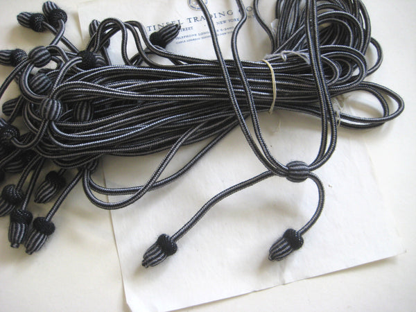 Campaign Hat Cord Black Or Burgundy