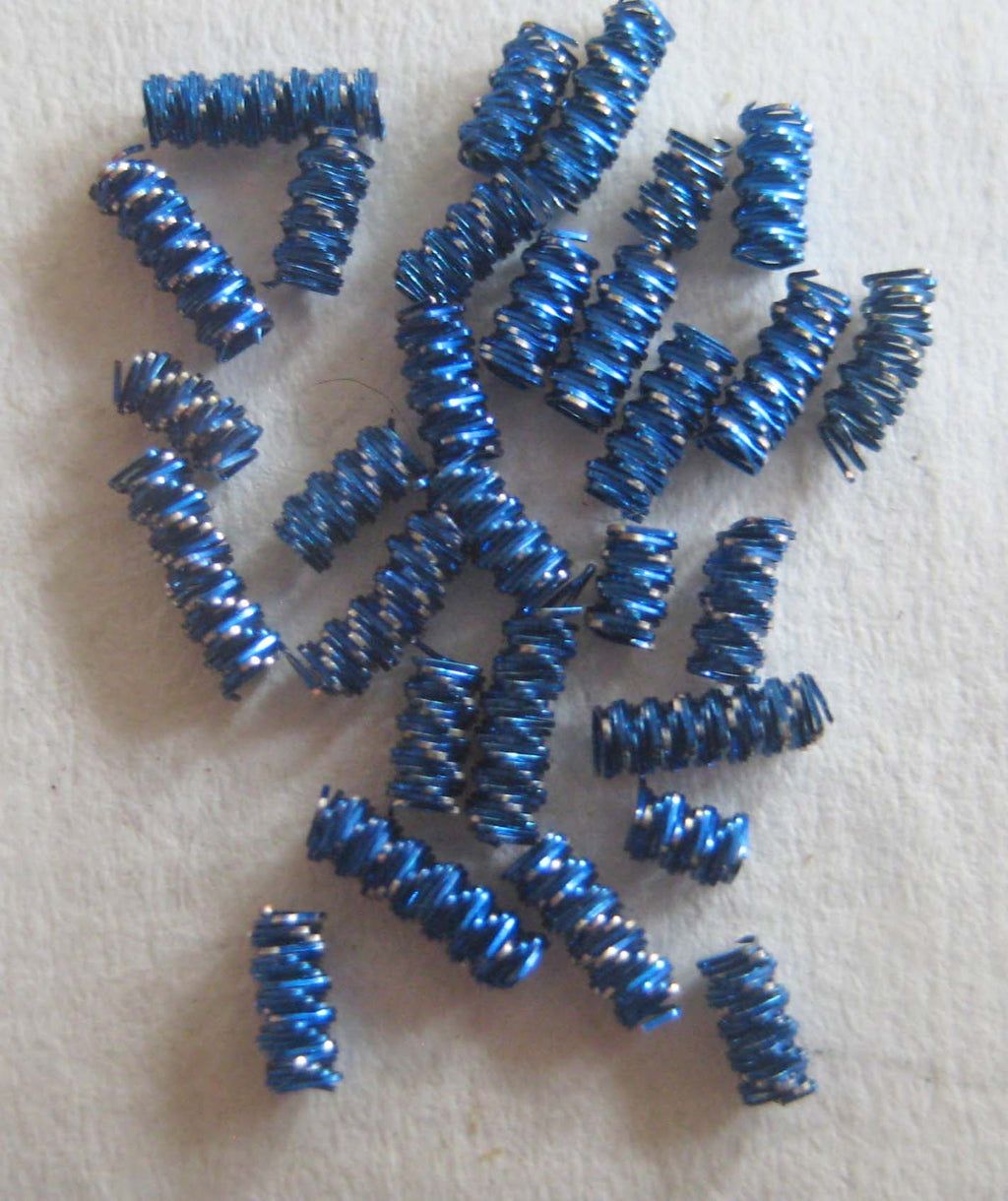 French Check Purl Bits Embroidery Metallic Bullion - 7 Colors