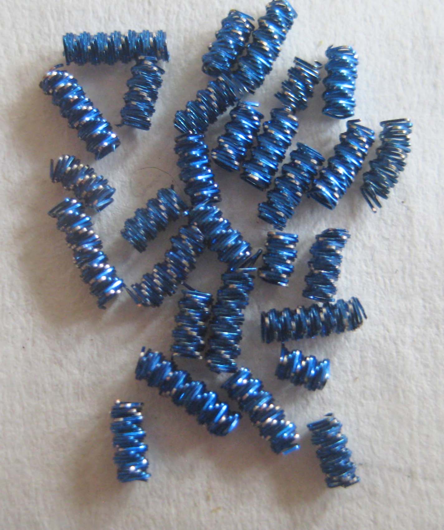 French Check Purl Bits Embroidery Metallic Bullion - 7 Colors