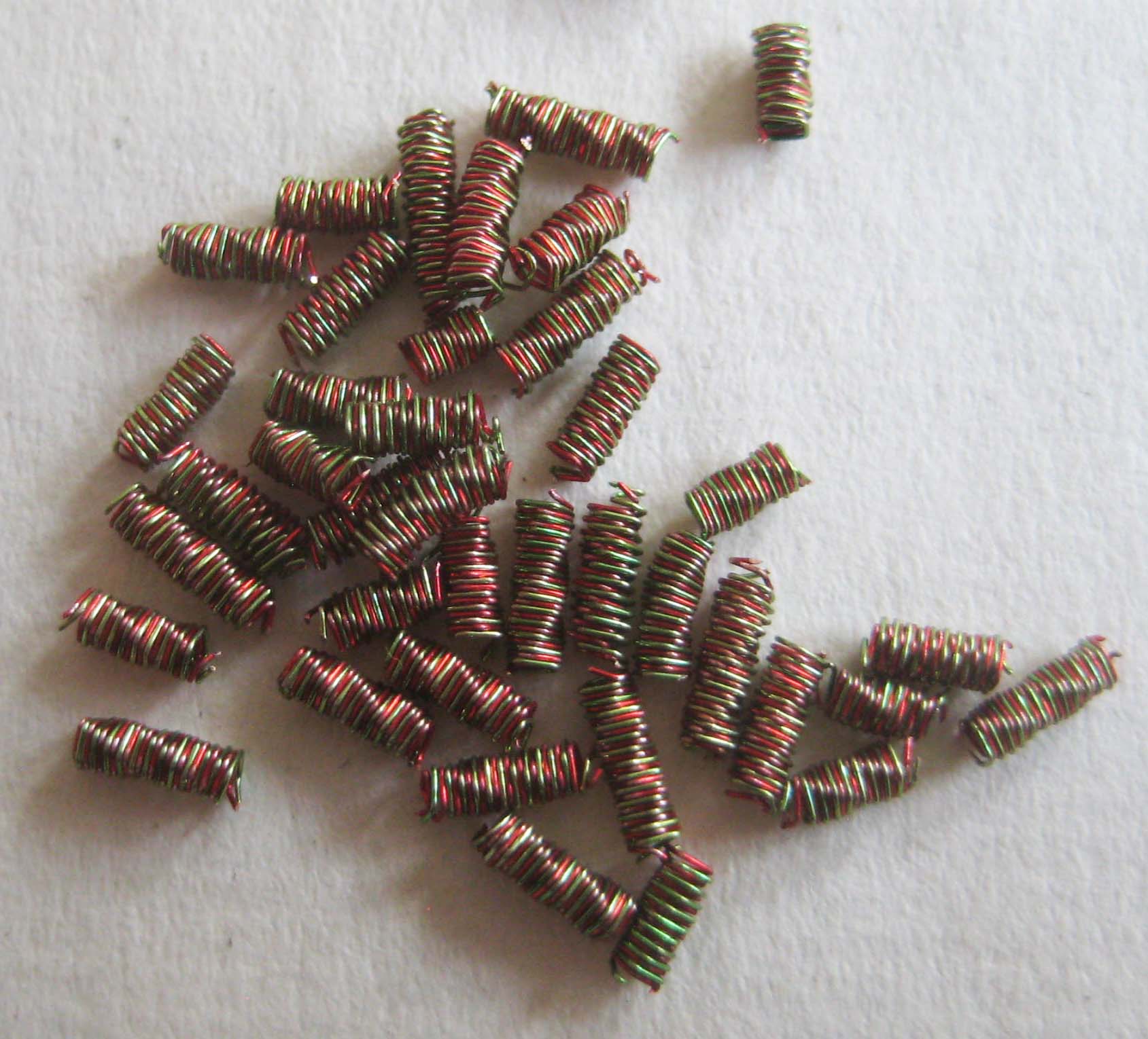 French Check Purl Bits Embroidery Metallic Bullion - 7 Colors