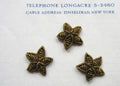 Dark Gold Bullion Stars 3 pcs