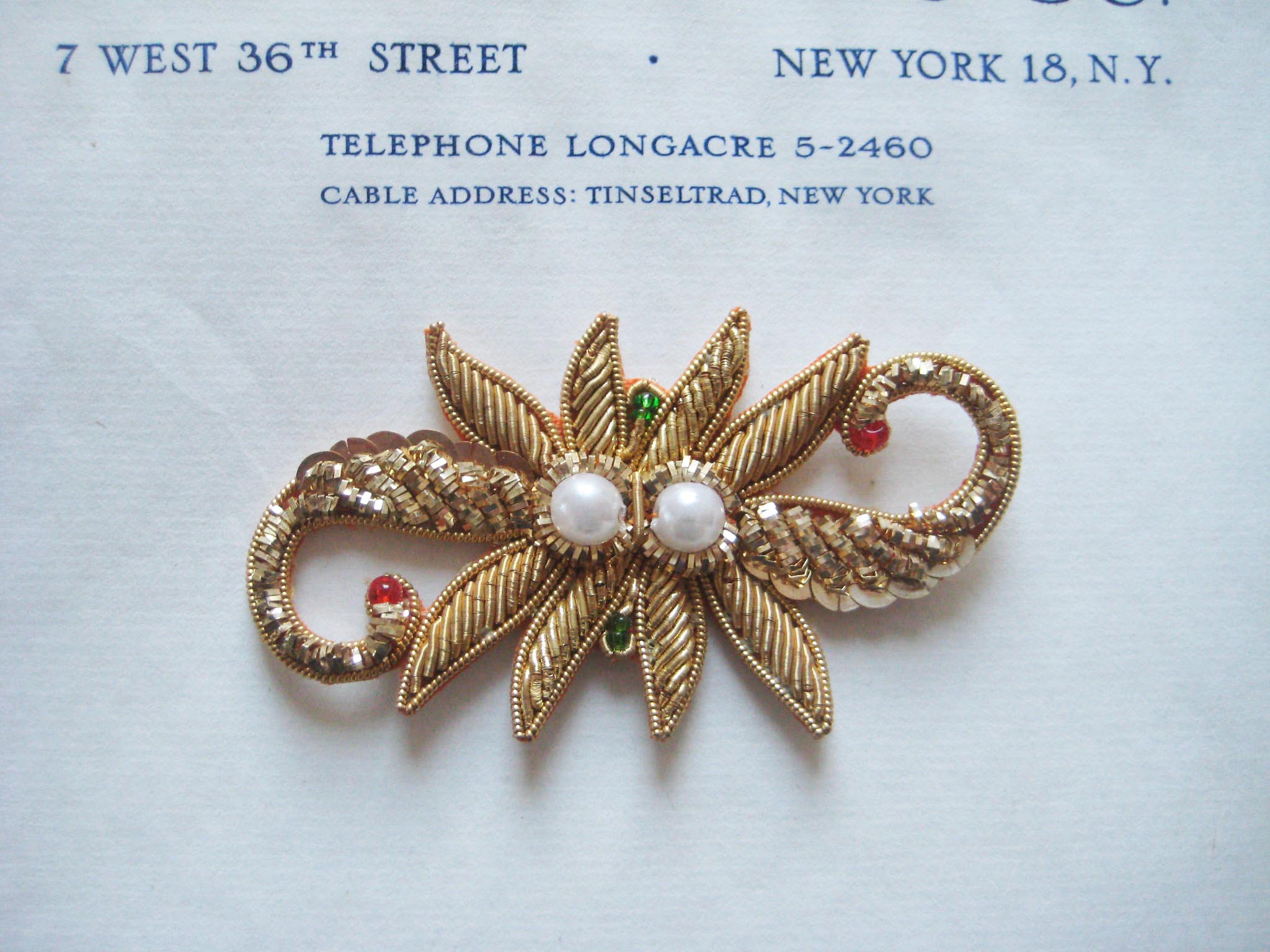 Gold Bullion Flower w/Tentacles