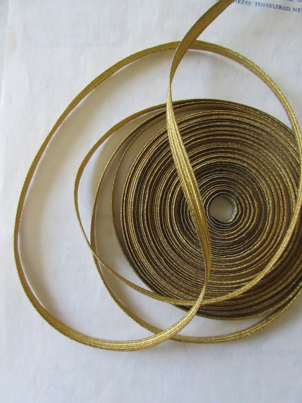 Gold Military Metallic Thread Lace Trim 3 Sizes
