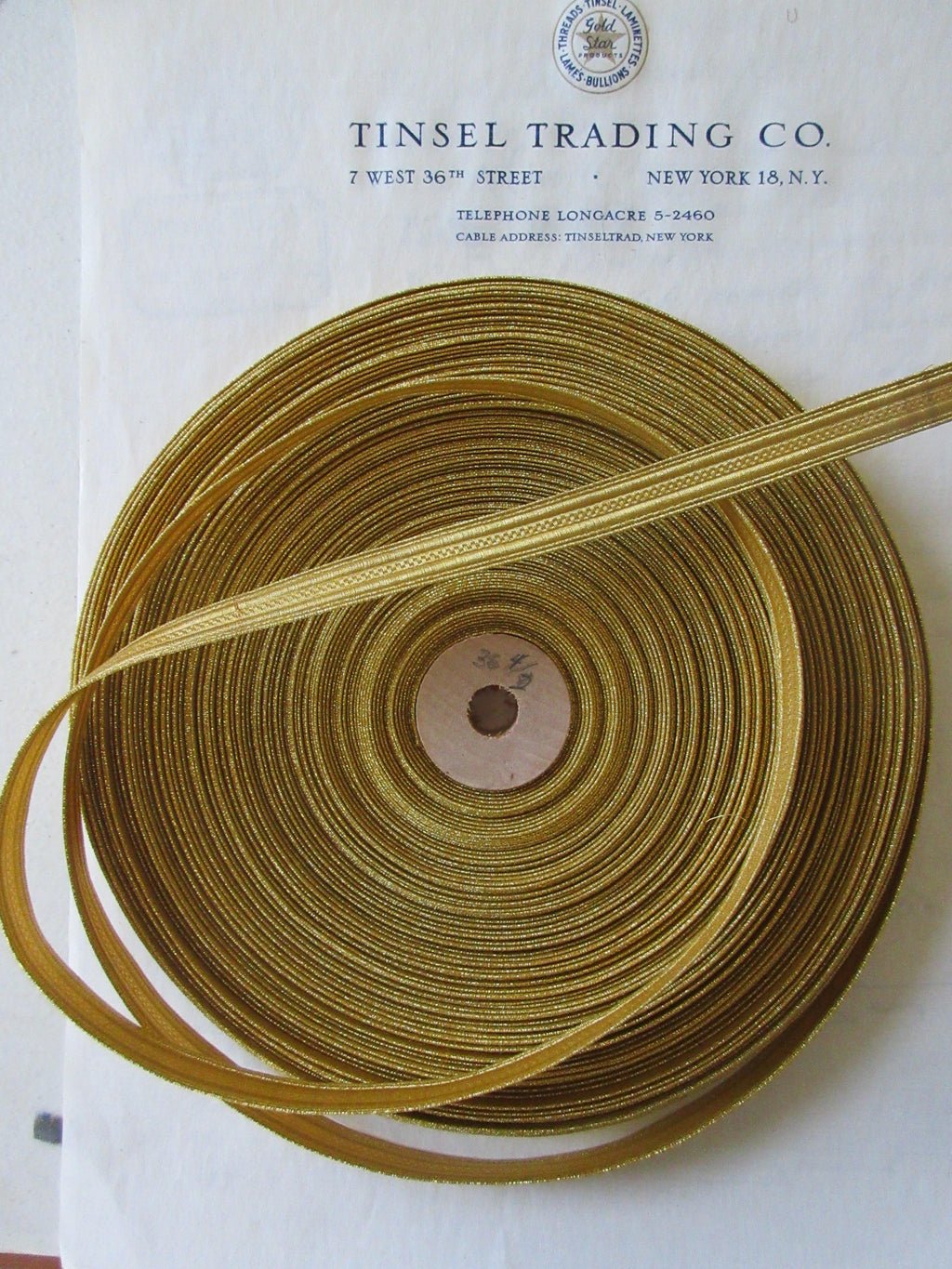 Gold Military Metallic Thread Lace Trim 3 Sizes