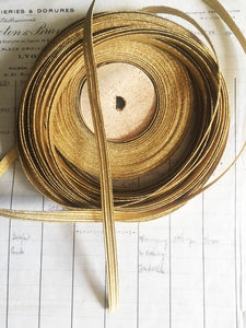 Gold Military Metallic Thread Lace Trim 3 Sizes