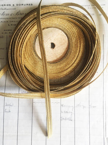 Gold Metallic Trim Tinsel Trading Gold Metallic Trim Tinsel Trading