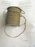 2 Yards Gold Metallic Soutache Trim 1/8"