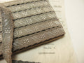 Silver/Gray Metallic Galloon Trim 9/16"