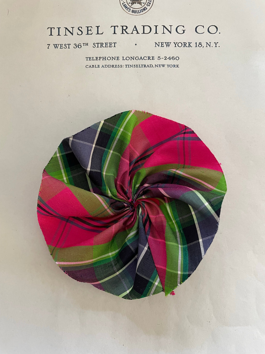 Silk Ribbon Cockades/Rosettes 4”- Multiple Colors