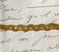 Wavy Golds Metallic Trim 5/16"