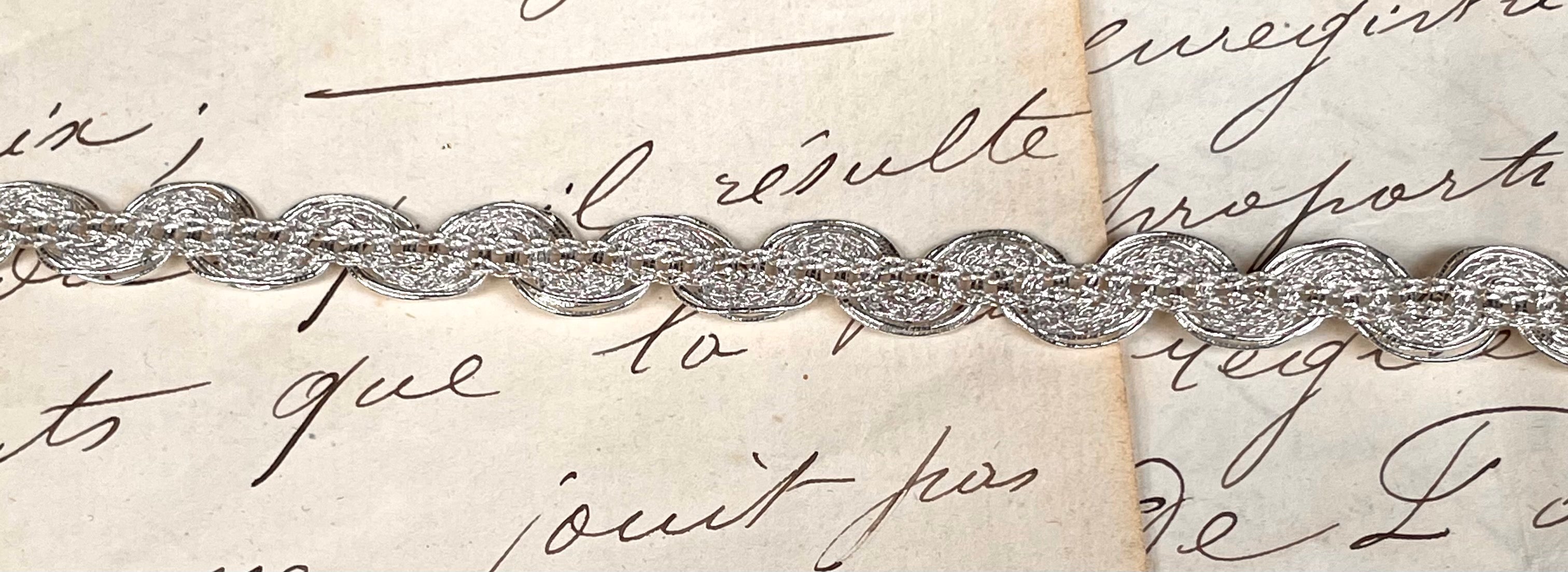 Wavy Metallic Trim 7/16" 3 Colors