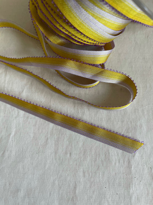 1 Sided Picot Ombre Ribbon - 3/8” 4 Yards