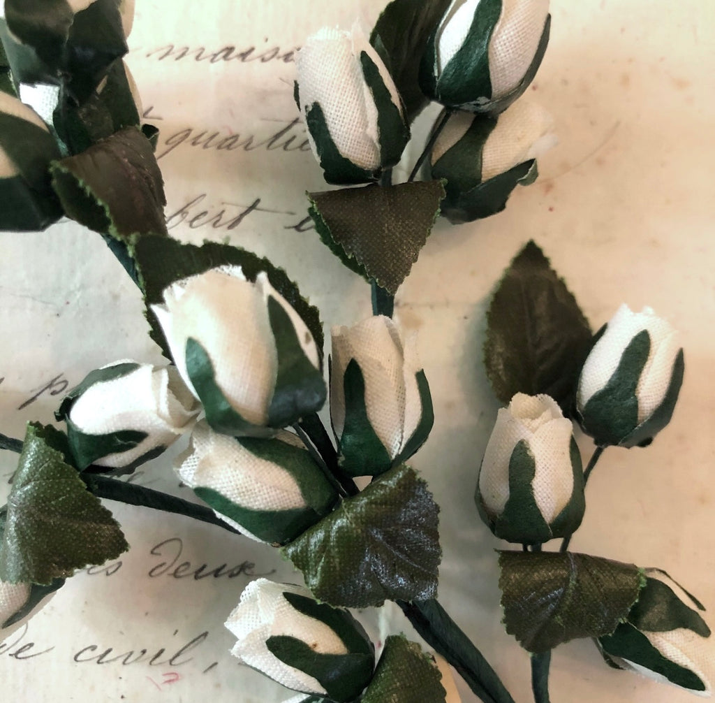 White Bud Spray