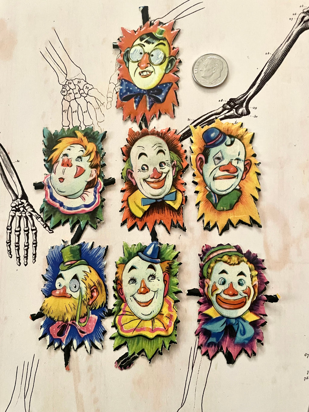 Clown Scrap 7 pcs