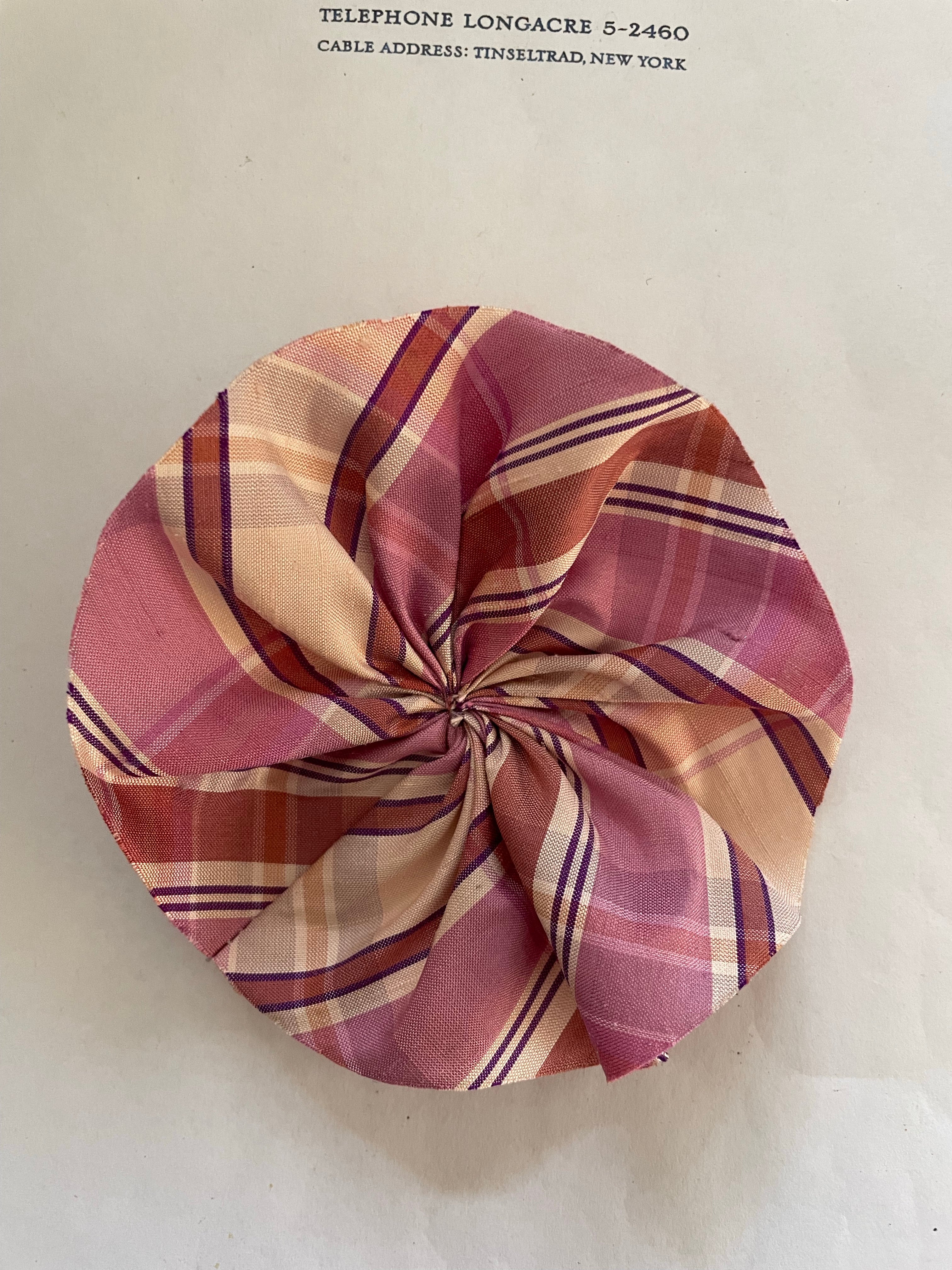 Silk Ribbon Cockades/Rosettes 4”- Multiple Colors