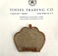 Large Crown Bullion Applique