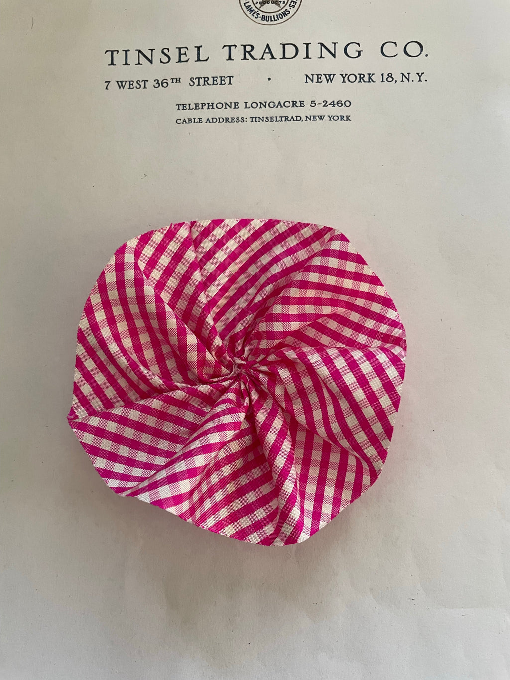 Silk Ribbon Cockades/Rosettes 4”- Multiple Colors