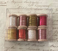Metallic Thread Gift Box Valentine & St Patrick Mix