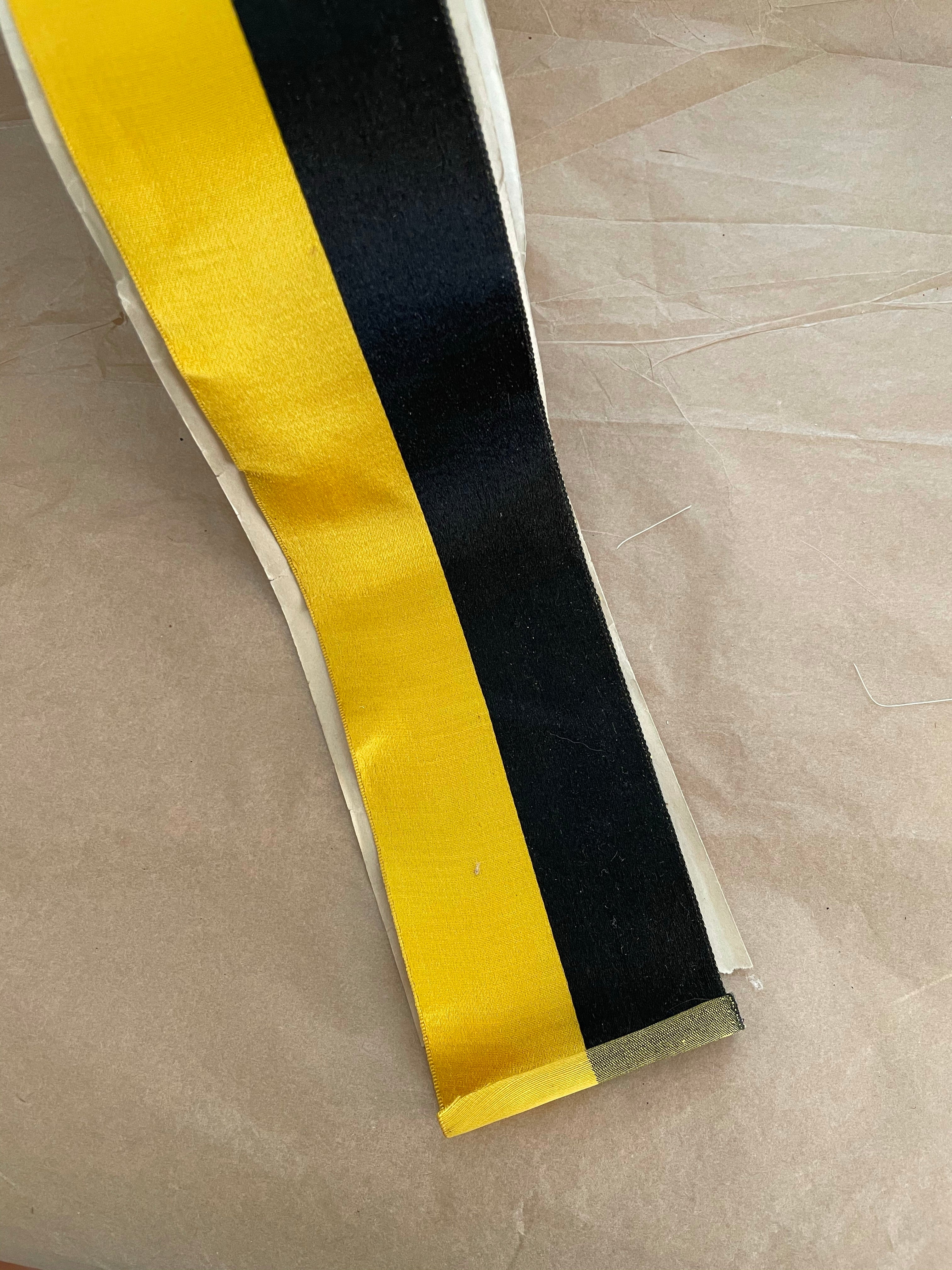 Asst Colors Silk/Cotton Medal Ribbon 1 Yard