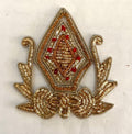 Gold Bullion Crest Applique