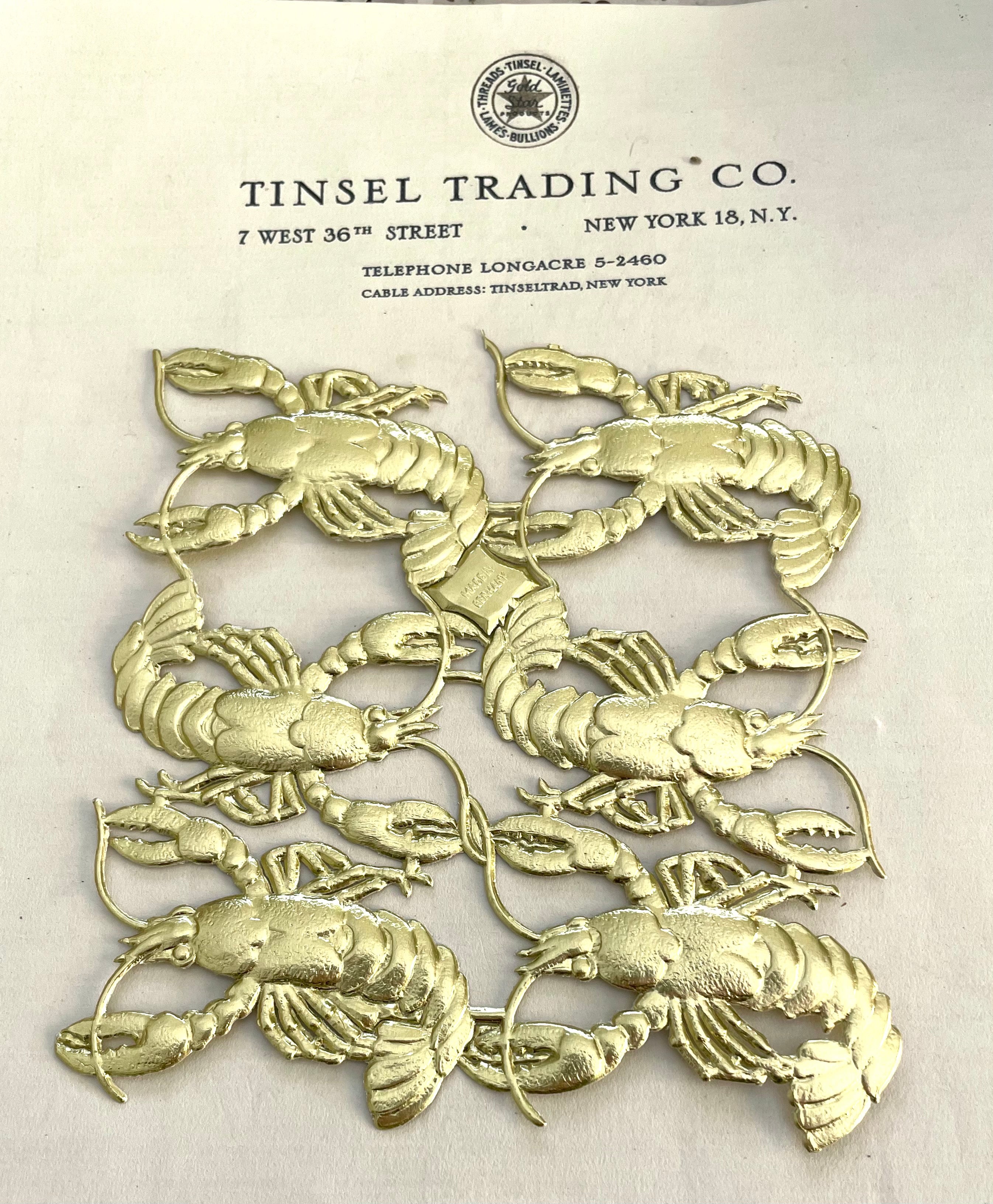 Gold Dresden Fish 6Pcs