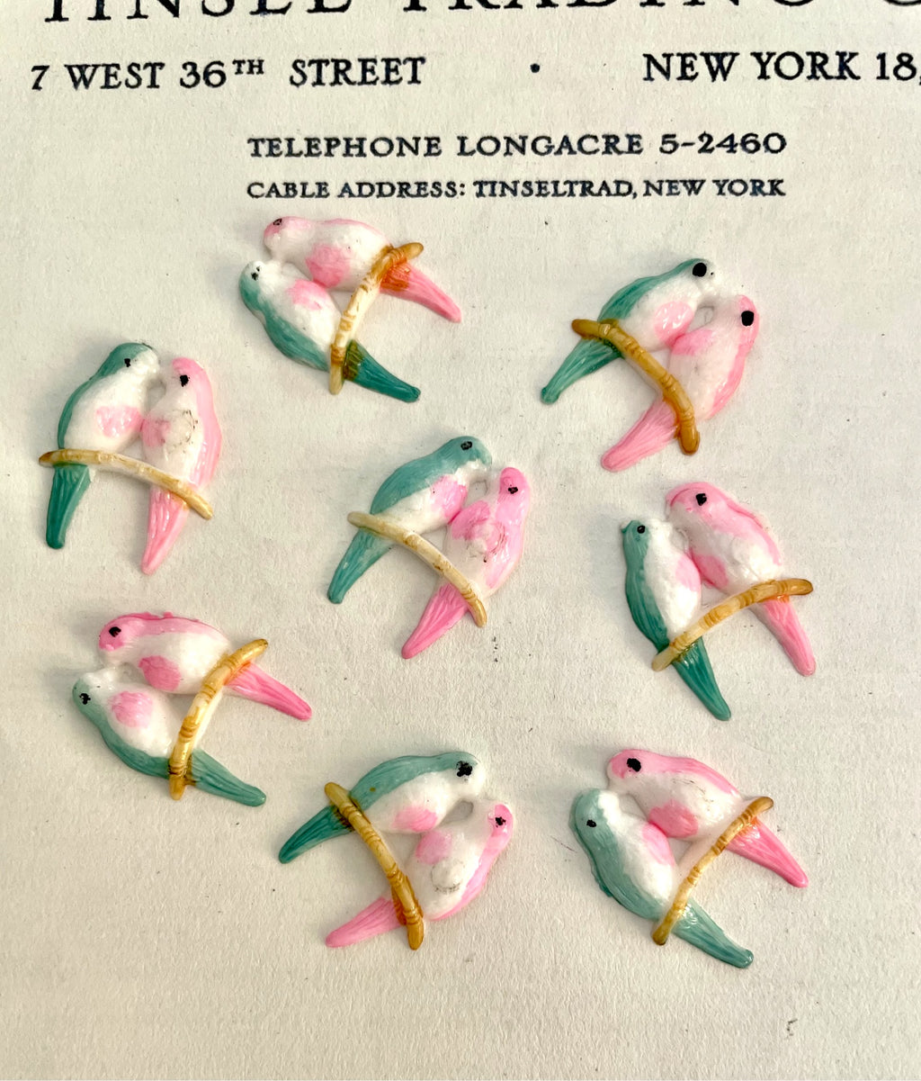 Assorted Plastic Doodads 8 Pcs