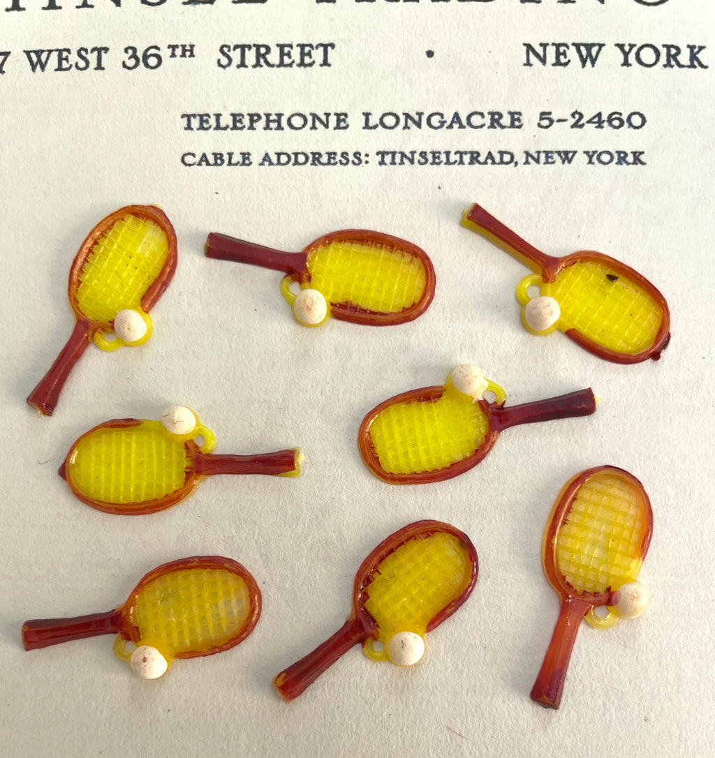 Assorted Plastic Doodads 8 Pcs