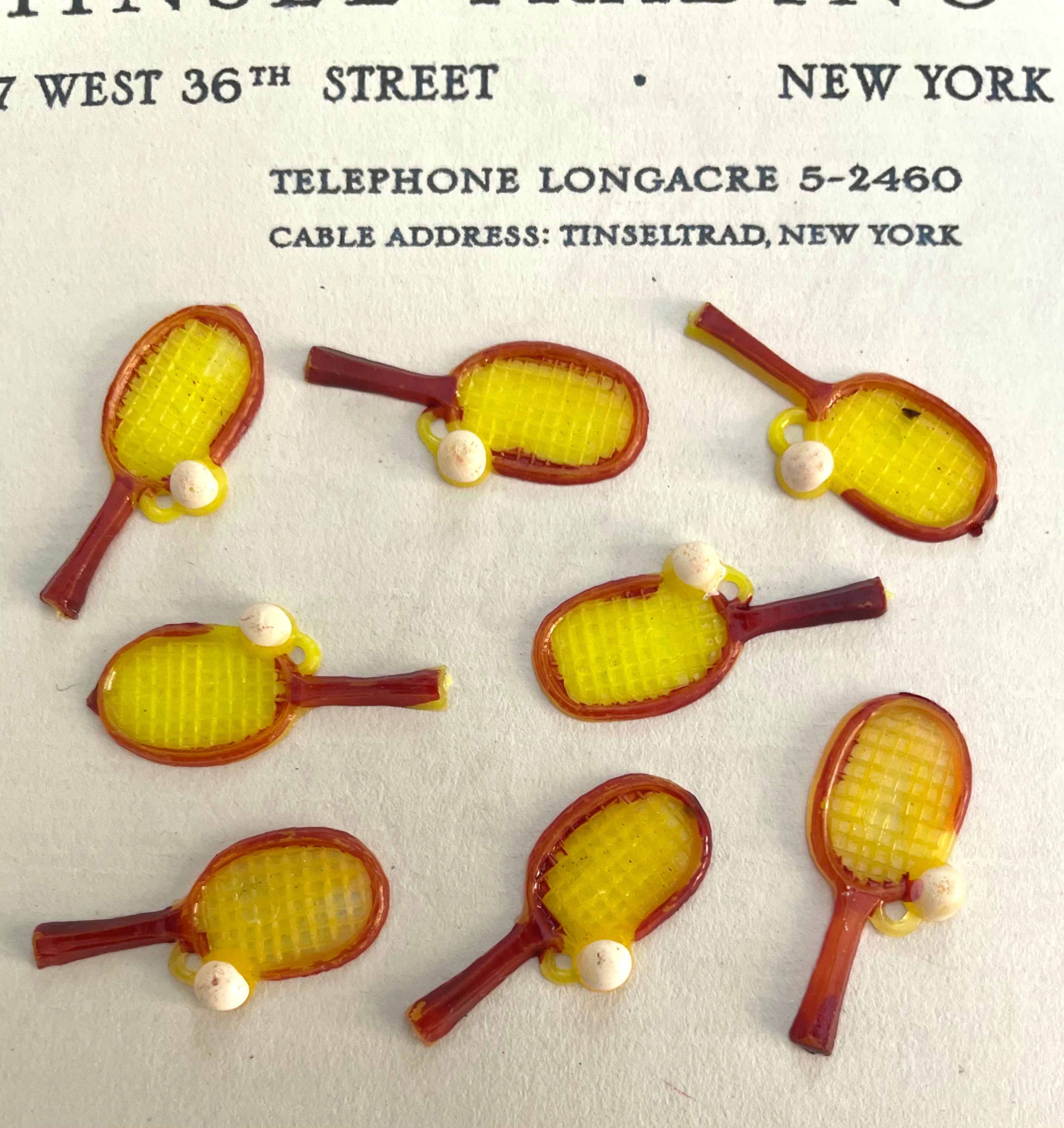 Assorted Plastic Doodads 8 Pcs