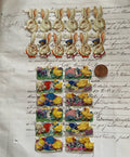 White Bunnies or Chicks Scrap 12 pcs each