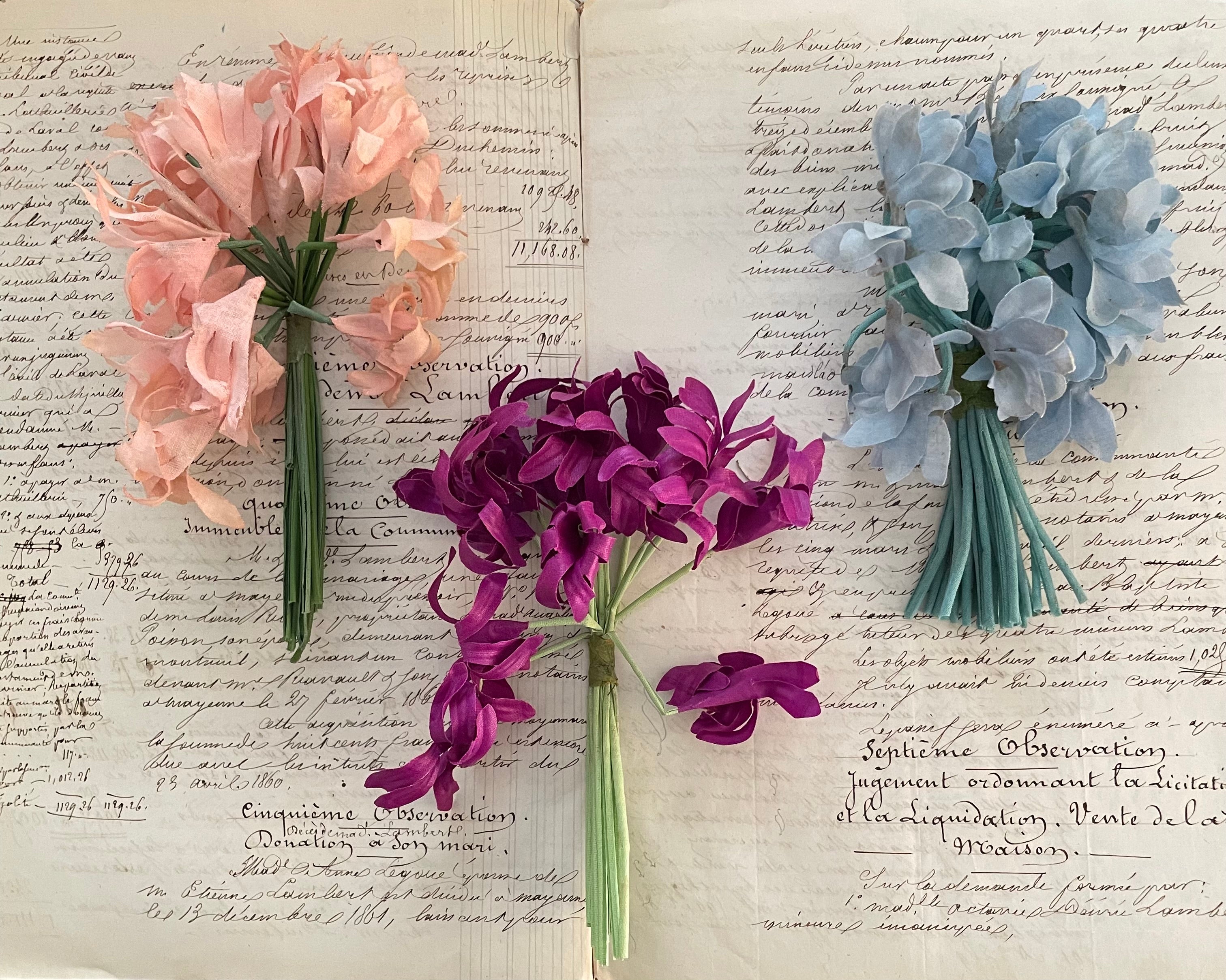 3 Colors Floppy Flowers