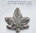 Silver Bullion/Sequin Leaf