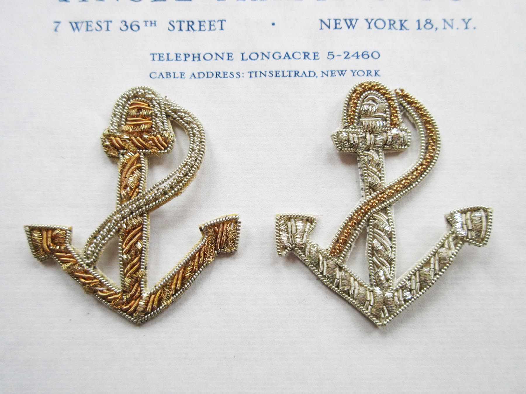 Pair Bullion Anchors