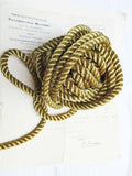 Gold Metallic Cord 3/8"