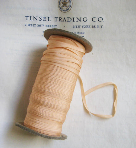 Peach Taffeta 1/8" 6 Yards