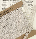 Silver Metallic Open Weave Trim 5/8"