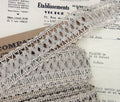 Silver Metallic Wide Fancy Braid 1 1/2"