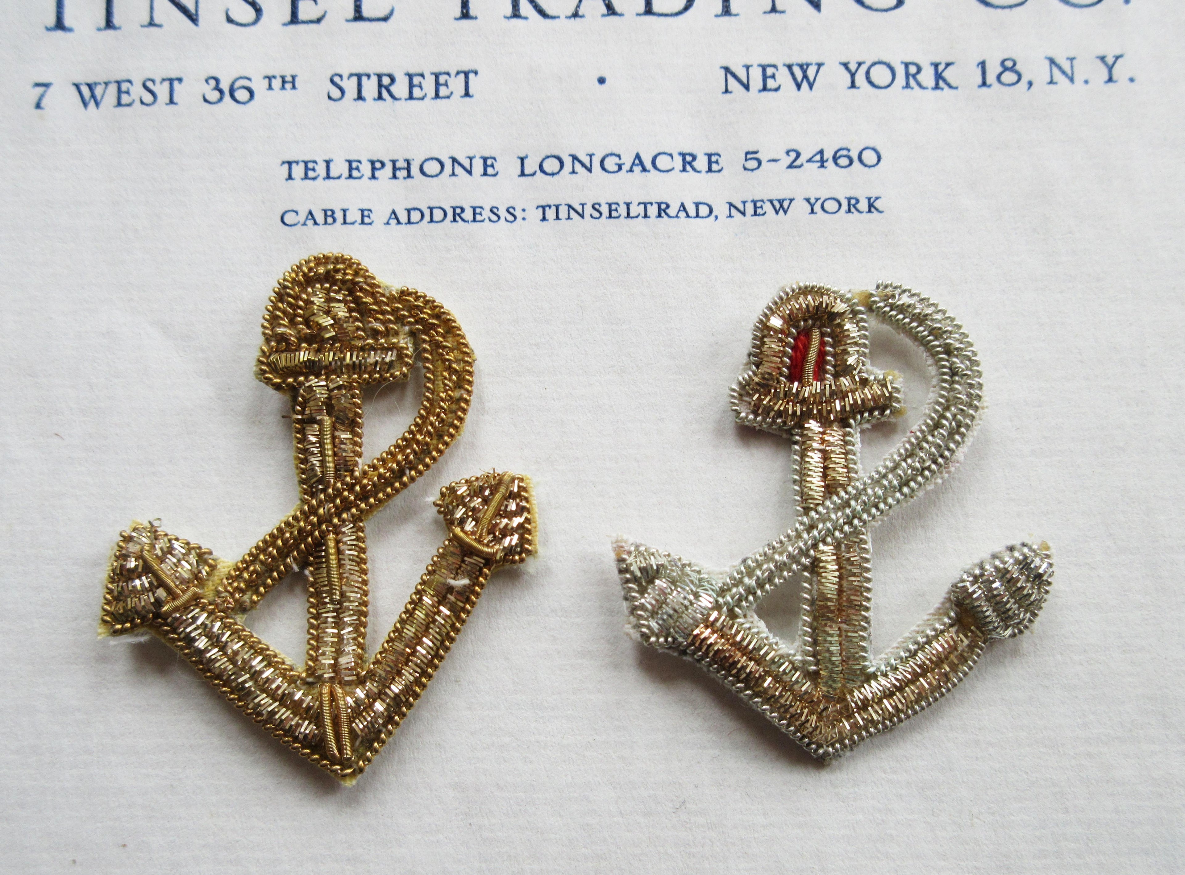 Pair Bullion Anchors