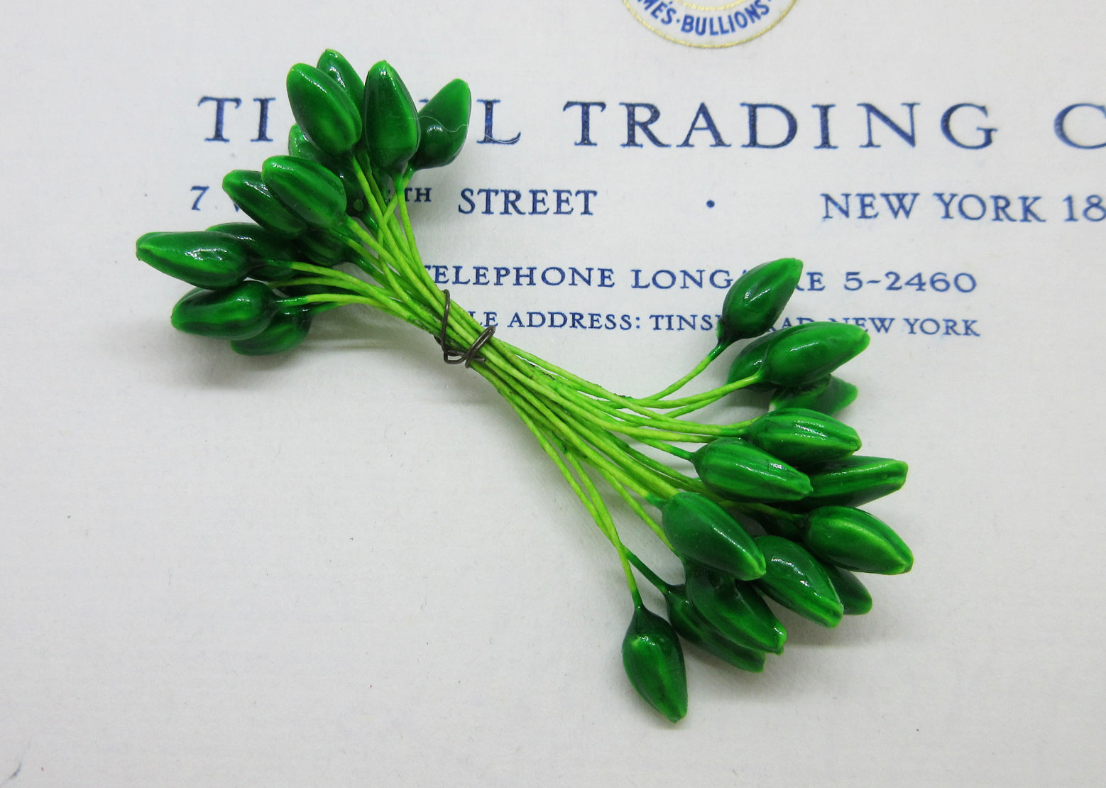 Green Laquered Stamens